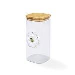 Large Glass Pasta Storage Jars with Designs