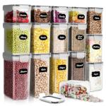 HEFTMAN Airtight Food Storage Containers Set of 16