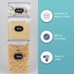 HEFTMAN Airtight Food Storage Containers Set of 16