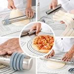 Adjustable Rolling Pin & Nonstick Baking Mat Set