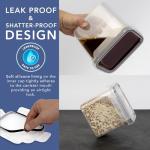 HEFTMAN Airtight Food Storage Containers Set of 16