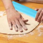 Silicone Rolling Pin and Baking Mat Set