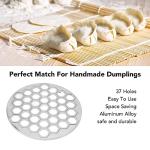 FTVOGUE Aluminum Dumpling and Ravioli Maker, 37pcs