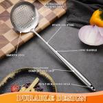 Stainless Steel Slotted Skimmer for Cooking