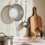 UPKOCH Stainless Steel Colander with Long Handle