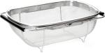 Stainless Steel Over Sink Strainer for Pasta and Veggies