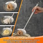Stainless Steel Slotted Skimmer for Cooking