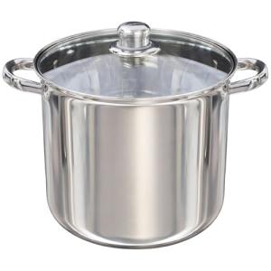 Buckingham 9L Stainless Steel Stock Pot with Lid