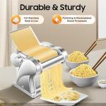 Electric Pasta Maker with 9 Thickness Settings