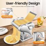 Electric Pasta Maker with 9 Thickness Settings