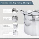 Buckingham 8L Stock Pot with Stainless Steel Lid