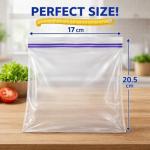 LND Gifts 60 Press and Seal Food Bags