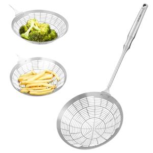 Stainless Steel Spider Strainer for Frying and Pasta