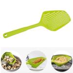 Plastic Food Scoop Colander and Skimmer Spoon