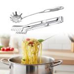 Spaghetti Spoon and Tongs Set - Stainless Steel