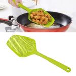 Plastic Food Scoop Colander and Skimmer Spoon