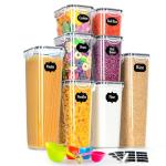 Airtight Food Storage Containers Set - 8 Pack