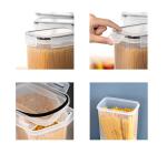 Airtight Food Storage Containers Set - 8 Pack