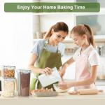 Airtight Food Storage Containers Set - 8 Pack