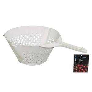 23cm Chef Aid Plastic Colander with Dual Pouring Lips