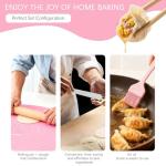 Rolling Pin and Baking Mat Set with Tools