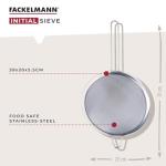 Fackelmann Stainless Steel Sieve with Long Handle