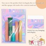 Holographic Ziplock Bags for Pasta Packing, 50-Pack