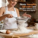 Stainless Steel Fine Mesh Strainer Set