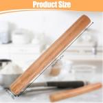 Beech Wooden Non-Stick Rolling Pin for Baking