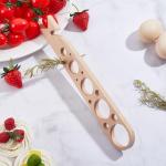 Wooden Pasta Measurer and Herb Stripper Tool