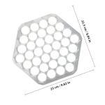 37-Hole Aluminum Dumpling and Ravioli Mold