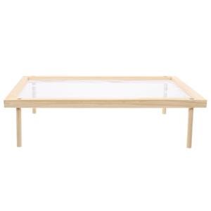 Artibetter Beige Noodle Dryer Rack for Kitchen Use