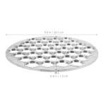 37-Piece Dumpling Maker with 37 Holes Design