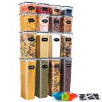 YASHE Set of 16 Airtight Food Storage Containers