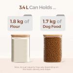 Glass Storage Containers Set for Pasta and More