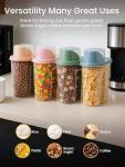 4pcs Airtight Cereal Storage Containers Set