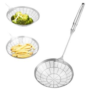 Stainless Steel Spider Strainer Scooper for Cooking