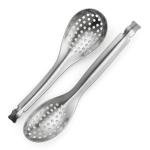 Stainless Steel Slotted Spoons for Straining Pasta