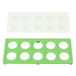 KIMISS 10-Hole Ravioli Maker Press Mold