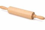 Wooden Rolling Pin with Handles for Baking
