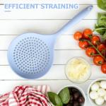 Silicone Slotted Spoon Strainer for Cooking Pasta