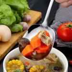 Extra Large Stainless Steel Serving Spoon - 10.04 Inches