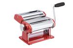 Stainless Steel Pasta Maker Machine - Red