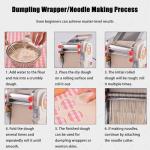 Automatic Electric Pasta Maker with Adjustable Thickness