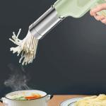 Electric Pasta Maker with 5 Molds, Stainless Steel