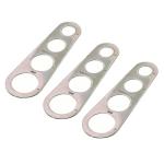 Toyvian 3-Piece Stainless Steel Pasta Measuring Tool