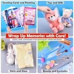 Clear Self-Sealing Cellophane Bags for Treats, 100 Pack