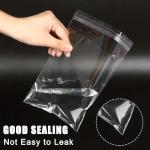 100 Clear Self-Adhesive Cello Bags for Displays