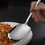 Extra Large Stainless Steel Serving Spoon - 10.04 Inches