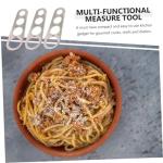 Toyvian 3-Piece Stainless Steel Pasta Measuring Tool